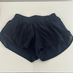 blue lululemon shorts size 4